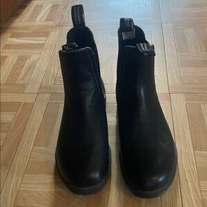 Blundstone Classic High Top Black Leather Boots